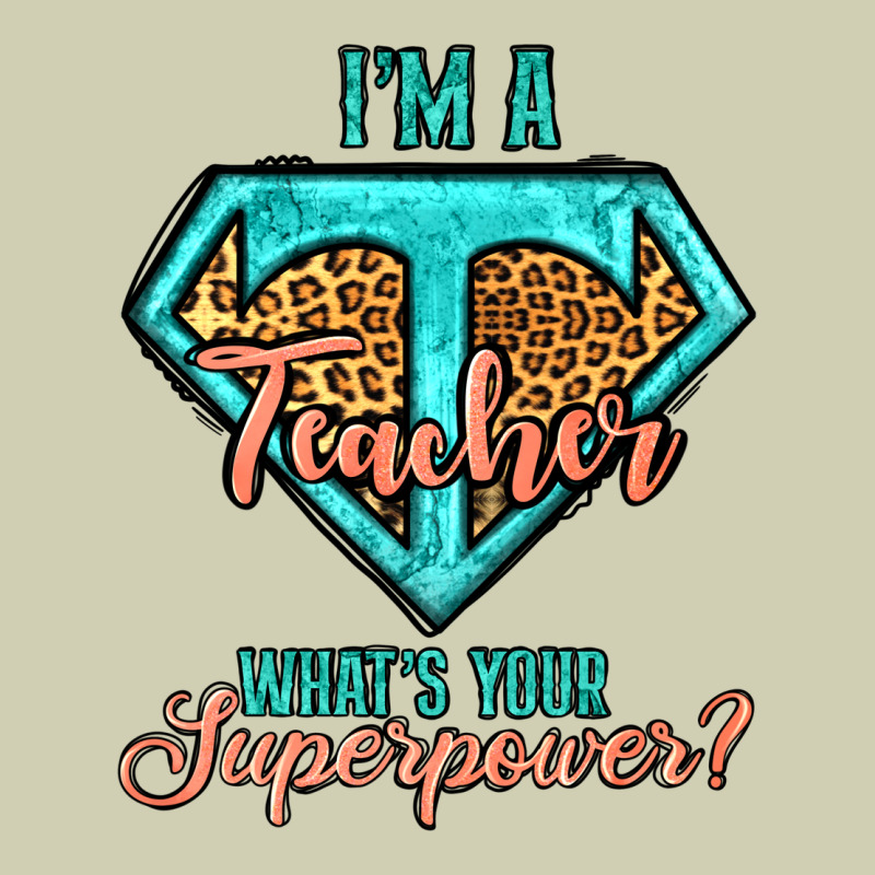 I'm A Teacher What's Your Superpower Leopard Heavy Core Tee by Jasminsmagicworld | Teevron