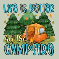 Life Is Better By The Camp Fire Ladies Tee | Teevron