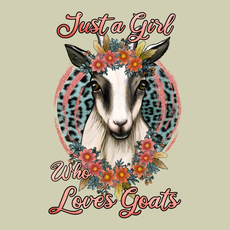 Just A Girl Who Loves Goats Heavy Core Tee by Jasminsmagicworld | Teevron