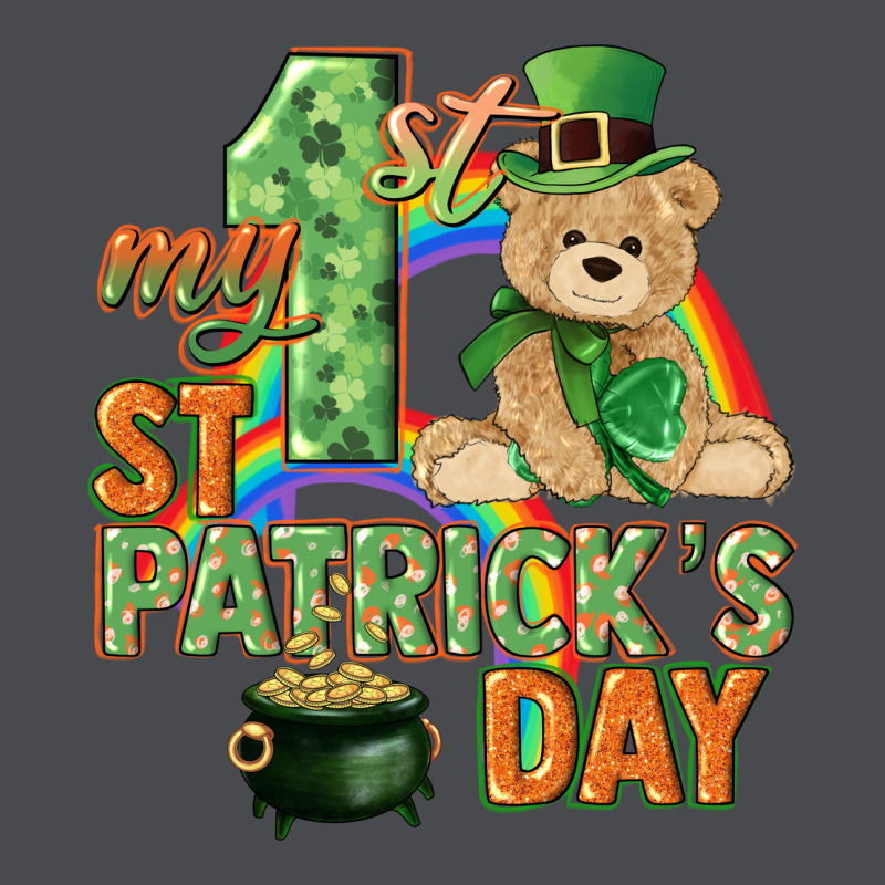 My First St. Patrick's Day Zipper Hoodie by CowGirlArtShop | Teevron