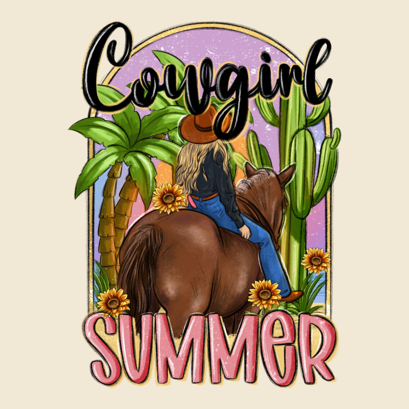 Cowgirl Summer Ladies Tee by MaliasSmallBusiness | Teevron