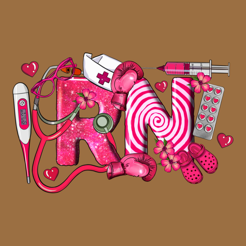 Rn Breast Cancer Registered Nurse Vintage Tee by LillyAllenDesigns | Teevron