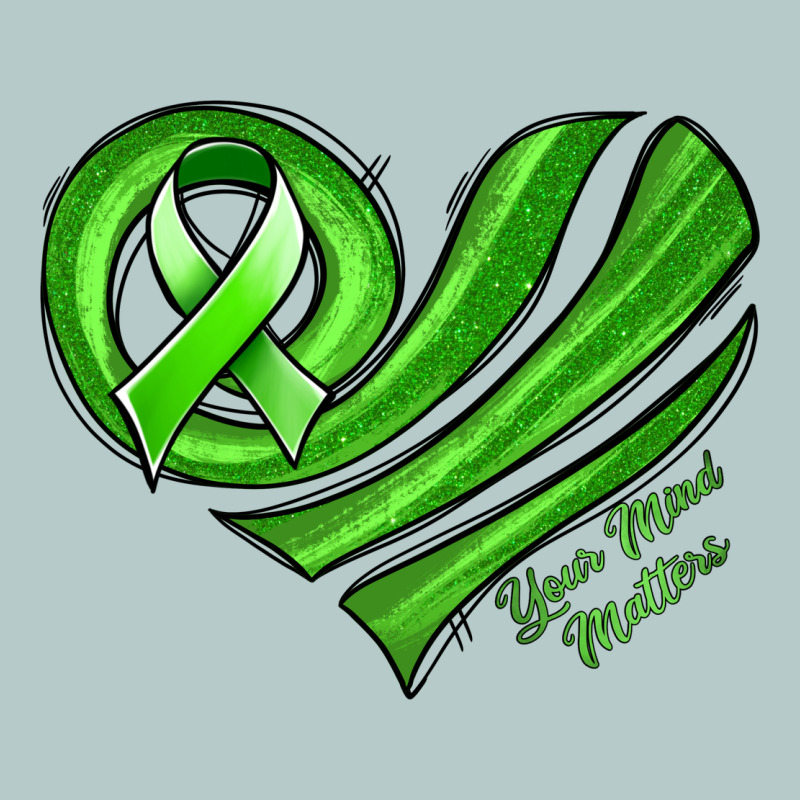 Mental Health Awareness Heart Heavy Core Tee by Jasminsmagicworld | Teevron