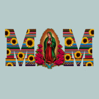 Mom Lady Of Guadalupe  Serape Sunflower Heavy Core Tee | Teevron