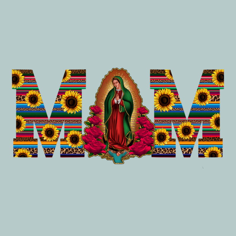 Mom Lady Of Guadalupe  Serape Sunflower Heavy Core Tee by Jasminsmagicworld | Teevron