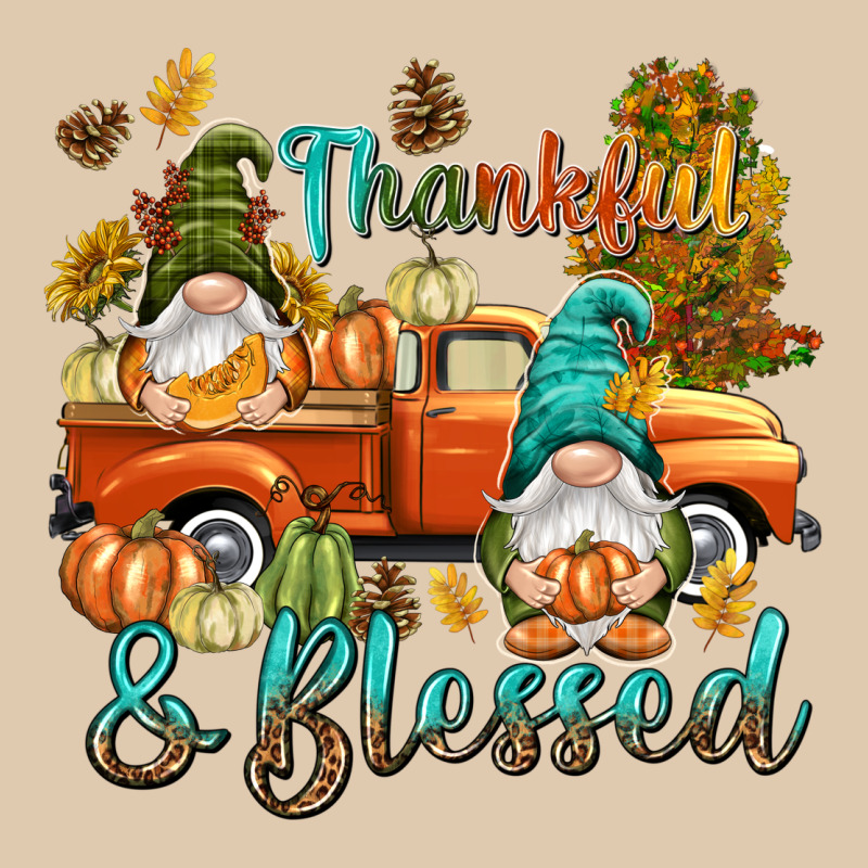 Fall Thankful And Blessed Heavyweight Sweatshirt by NancyCooperArtShop | Teevron