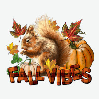 Fall Vibes Squirrel Urban Heavy Tee | Teevron