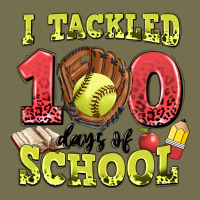 I Tackled Days Of School Softball Vintage Hoodie | Teevron