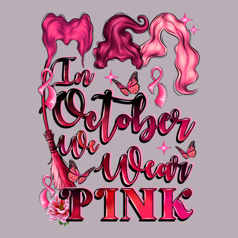 In October We Wear Pink Vintage Tee by LillyAllenDesigns | Teevron