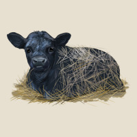 Black Angus Calf Illustrations Urban Heavy Tee | Teevron