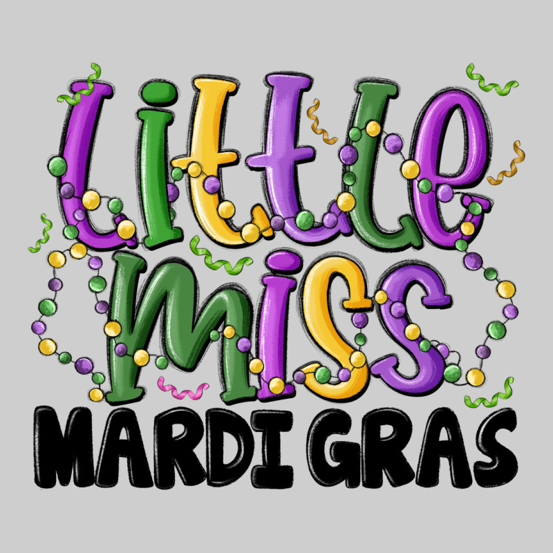 Little Miss Mardi Gras Premium Tee by MaliasSmallBusiness | Teevron