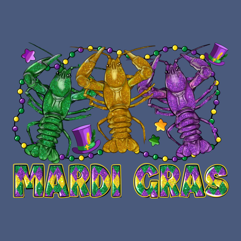 Mardi Gras Crawfish Vintage Hoodie by LillyAllenDesigns | Teevron