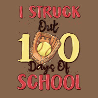 I Struck Out 100 Days Of School Premium Tee | Teevron