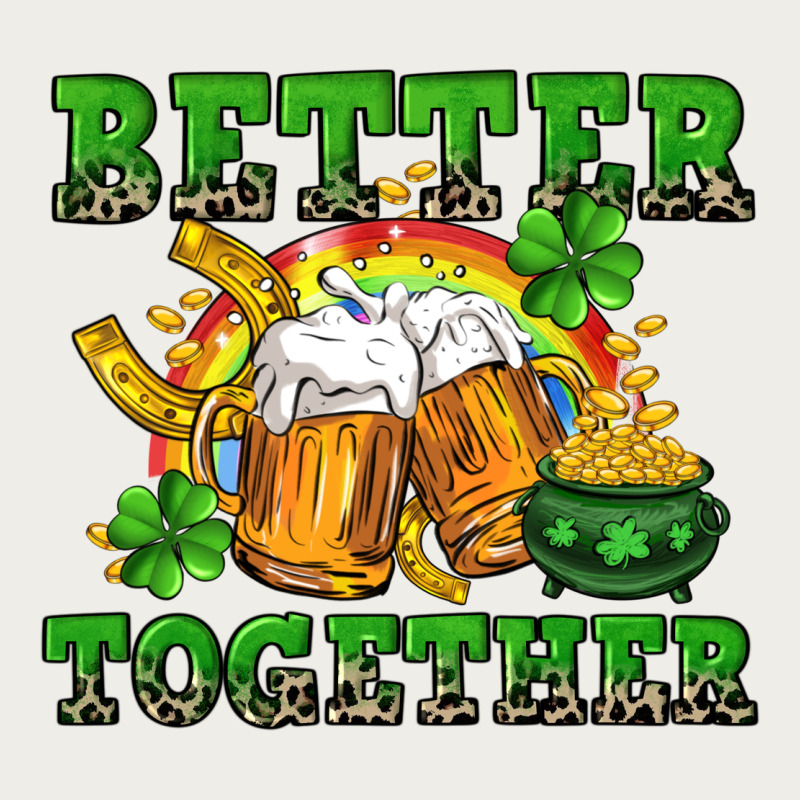 Better Together St. Patrick's Day Zipper Hoodie by CowGirlArtShop | Teevron