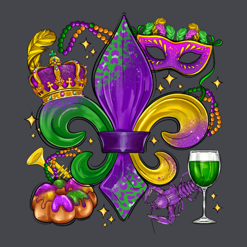 Mardi Gras Fleur De Lis Classic Tee by LillyAllenDesigns | Teevron