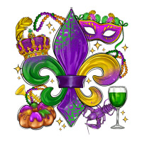 mardi gras fleur de lis | Teevron