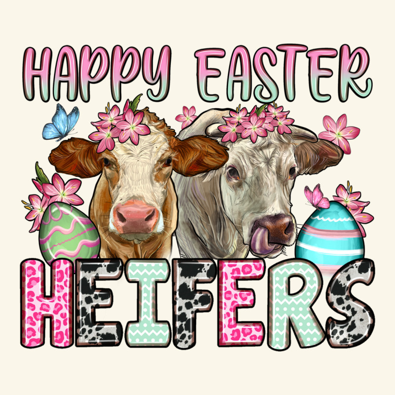 Happy Easter Heifers Premium Hoodie by OliviaCreatesArt | Teevron