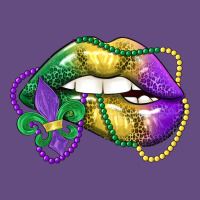 Mardi Gras Lips Vintage Hoodie | Teevron