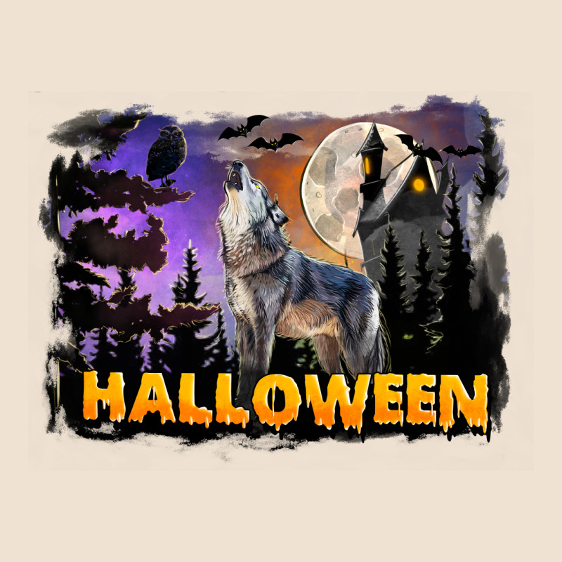 Halloween Wolf Urban Heavy Tee by LillyAllenDesigns | Teevron