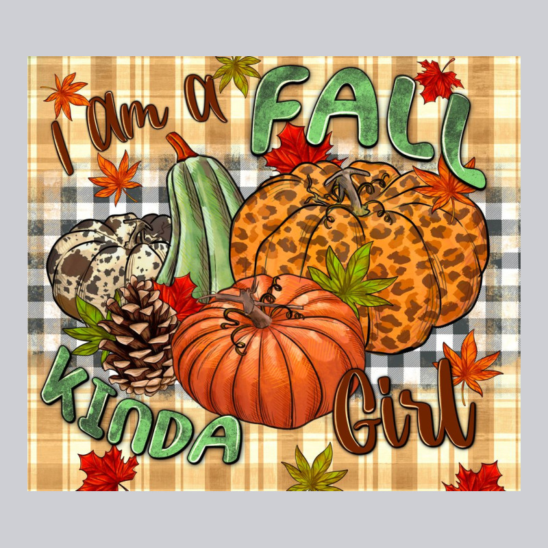 I Am A Fall Kinda Girl Pumpkin Fall Heavyweight Sweatshirt by NancyCooperArtShop | Teevron