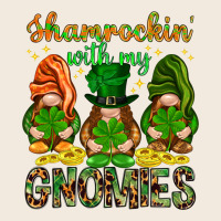 Shamrockin' With My Gnomies St. Patricks Day Zipper Hoodie | Teevron