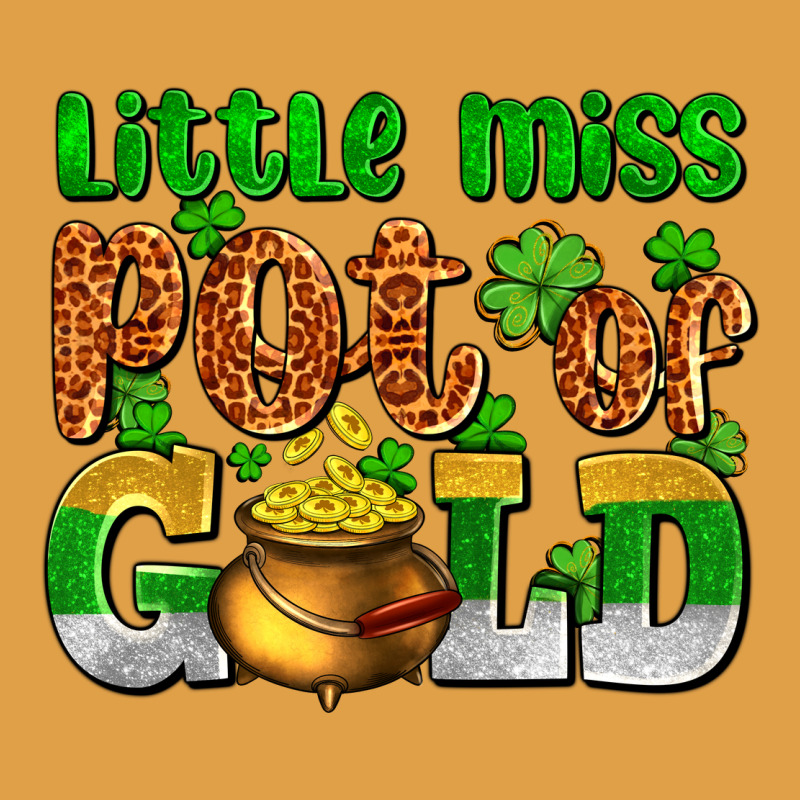 St. Patrick's Little Miss Pot Of Gold Premium Hoodie by OliviaCreatesArt | Teevron