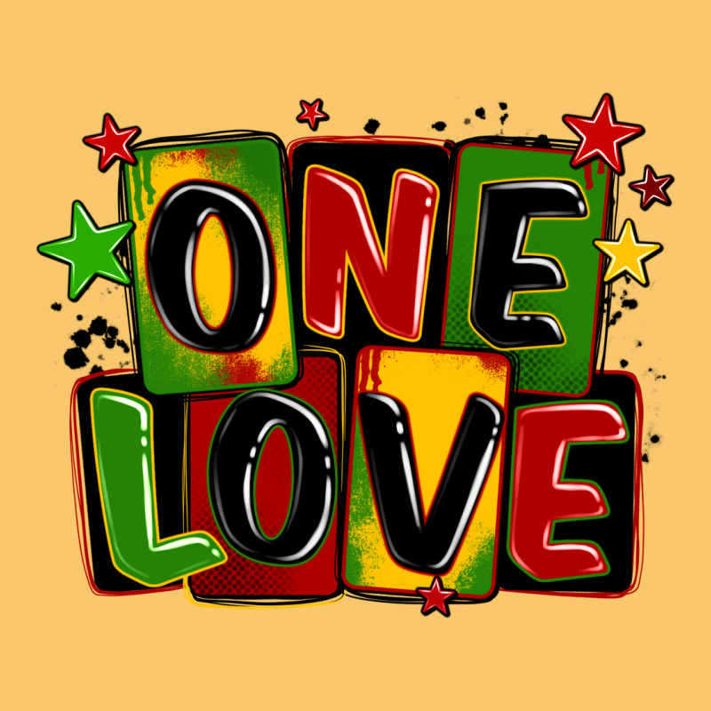 One Love Juneteenth Vintage Hoodie by LillyAllenDesigns | Teevron
