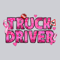 Breast Cancer Truck Driver Heavyweight Sweatshirt | Teevron