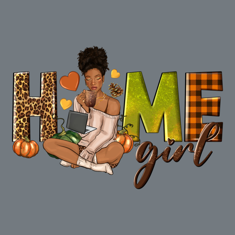 Home Girl Fall Afro Girl Heavyweight Sweatshirt by NancyCooperArtShop | Teevron