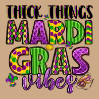Thick Things Mardi Gras Vibes Vintage Hoodie | Teevron