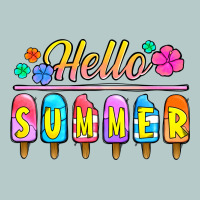 Hello Summer Popsicles Heavy Core Tee | Teevron