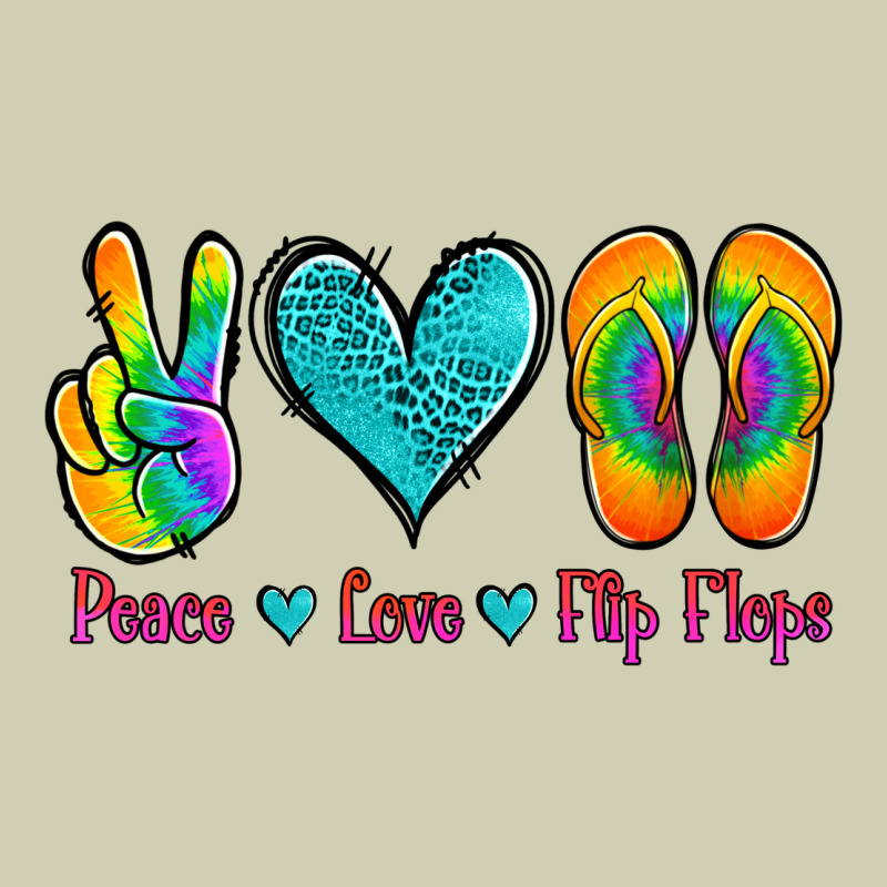 Peace Love Flips Flops Heavy Core Tee by Jasminsmagicworld | Teevron