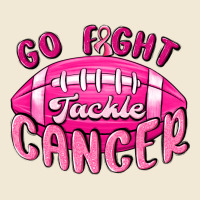 Go Fight Tackle Cancer Ladies Tee | Teevron