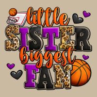 Little Sister Biggest Fan Basketball Long Sleeve Tee | Teevron