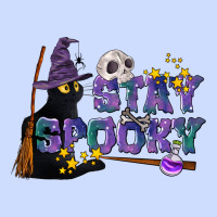 Stay Spooky With Black Cat Urban Heavy Tee | Teevron