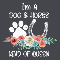 Im A Dog And Horse Kind Of Queen Long Sleeve Tee | Teevron