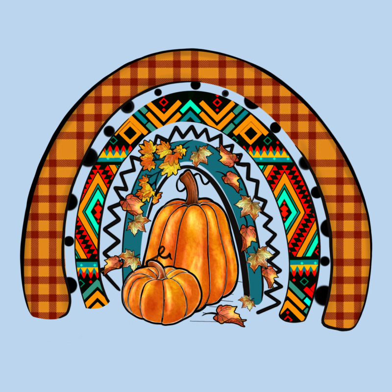 Fall Pumpkin Rainbow Classic Tee by JahusDesignShop | Teevron