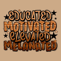 Educated Motivated Elevated Melanated Vintage Hoodie | Teevron