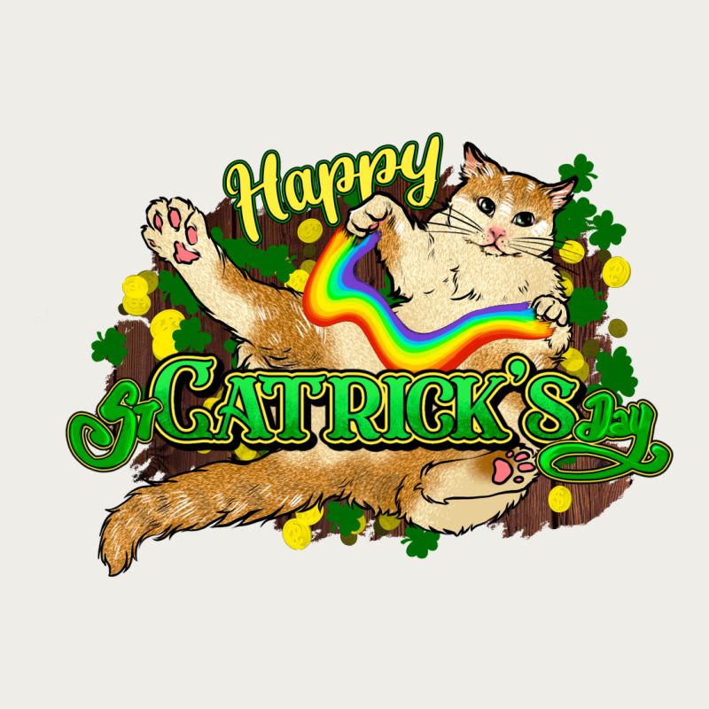 St. Patrick's Day Cat Zipper Hoodie by HowdyJamesFarm | Teevron