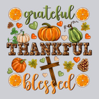 Grateful Thankful Blessed Heavyweight Sweatshirt | Teevron
