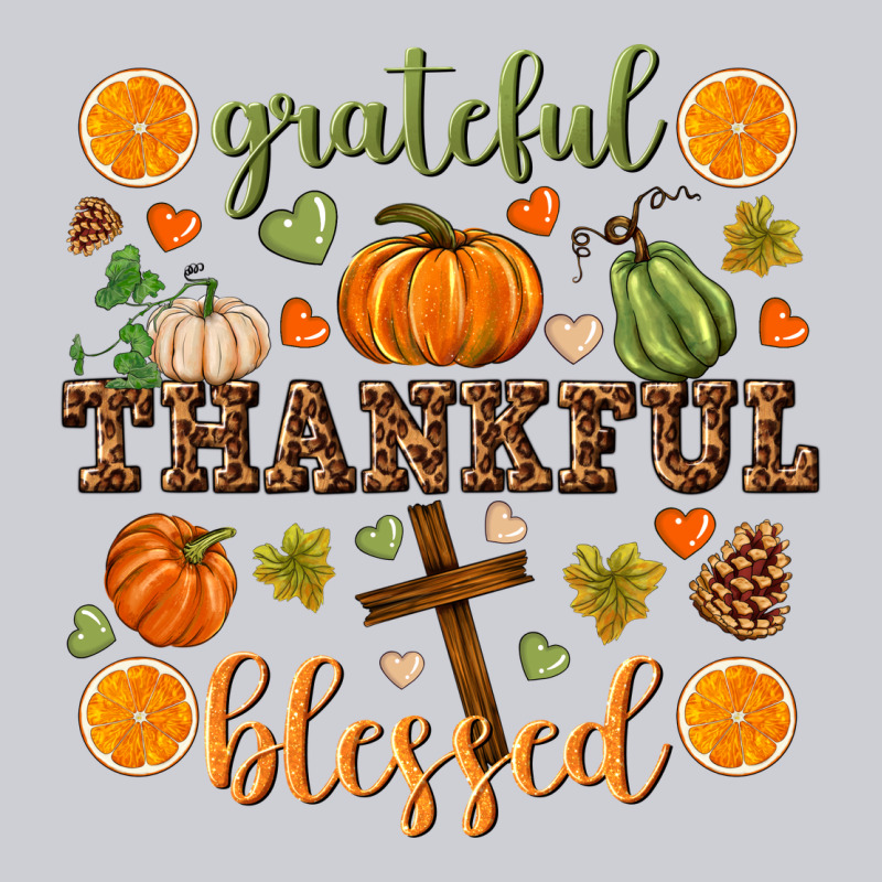 Grateful Thankful Blessed Heavyweight Sweatshirt by NancyCooperArtShop | Teevron