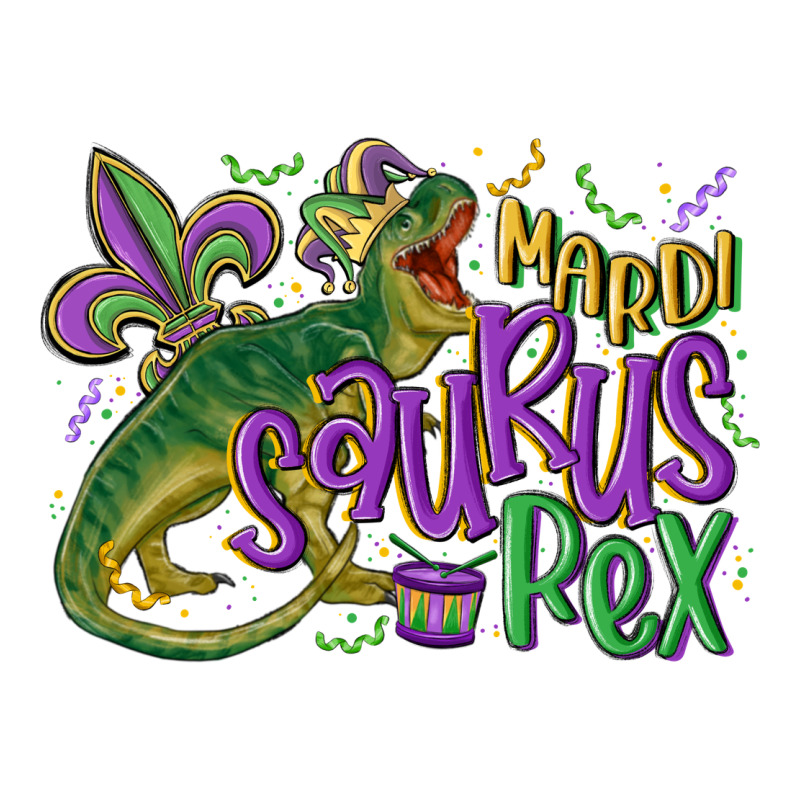 Mardi Saurus Rex Mardi Gras Premium Tee by MaliasSmallBusiness | Teevron