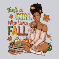 Just A Girl Who Loves Fall Afro Woman Heavyweight Sweatshirt | Teevron