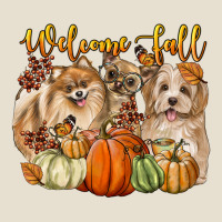 Welcome Fall With Dogs Urban Heavy Tee | Teevron