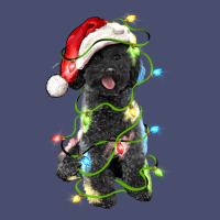Christmas Black Poodles Dog Vintage Tee | Teevron