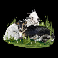 Two Baby Nigerian Dwarf Goat Heavy Core Tee | Teevron