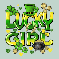 Lucky Girl St. Patricks Day Zipper Hoodie | Teevron