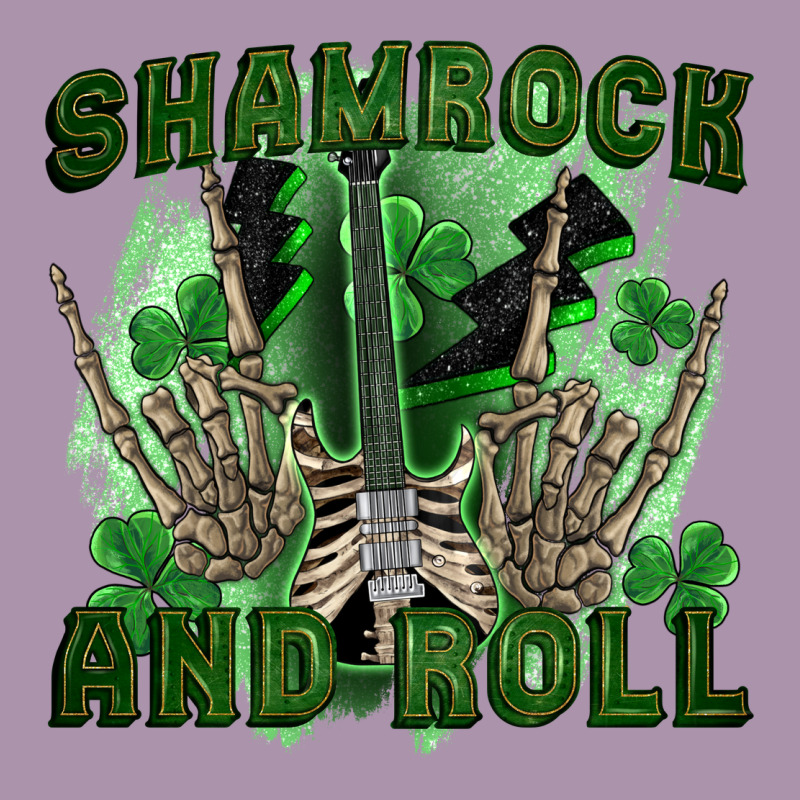 Shamrock And Roll Heavyweight Hoodie by FaDigitalArtStudio | Teevron