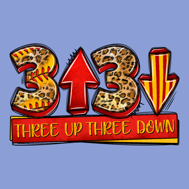 Three Up Three Down Softball Long Sleeve Tee by Jasminsmagicworld | Teevron