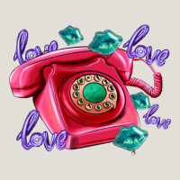 Love Balloons And Pink Valentines Telephone Heavy Core Tee | Teevron